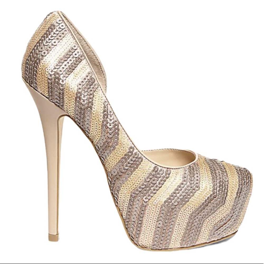 New Steve Madden Disko Sequence Platform Heels - image 1